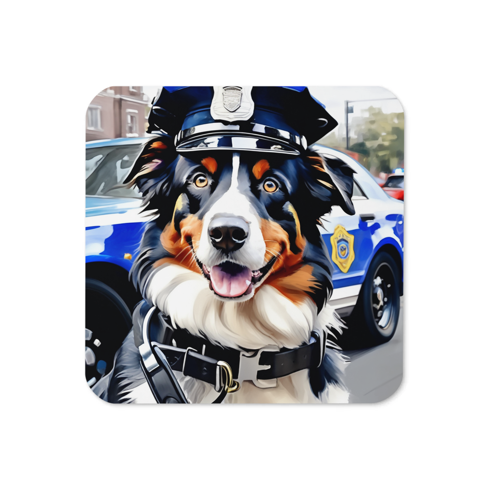 PugMug Custom Miniature American Shepherd Coaster