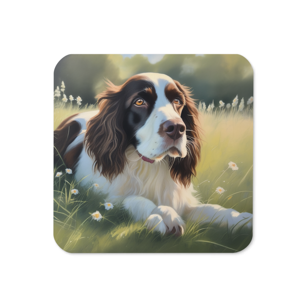 PugMug Custom English Springer Spaniel Coaster