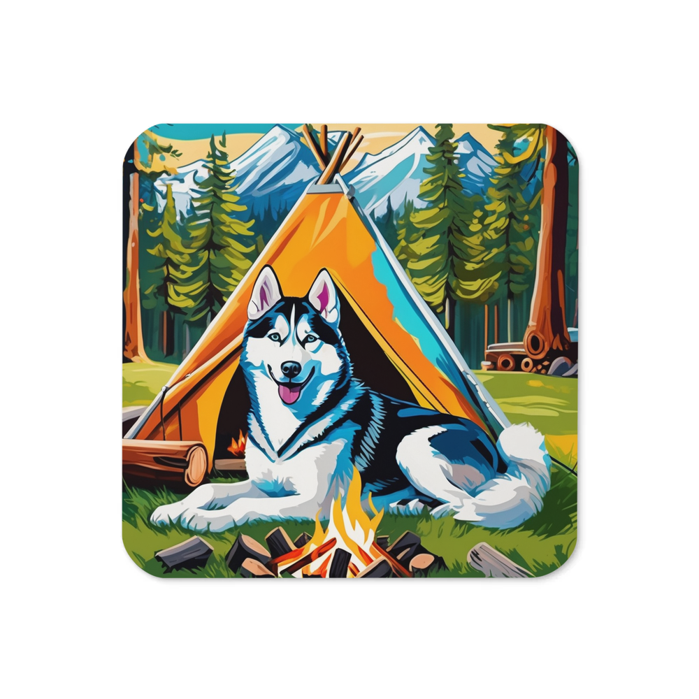 PugMug Custom Siberian Husky Coaster