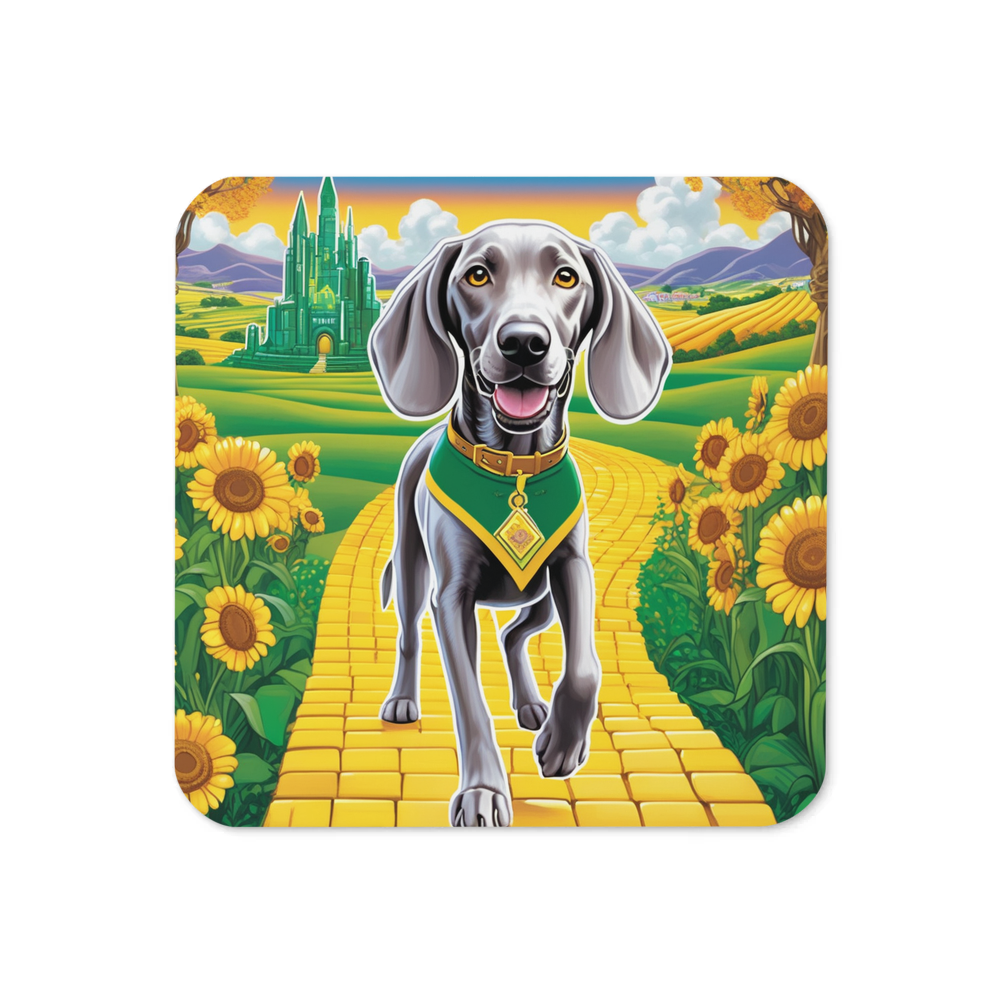 PugMug Custom Weimaraner Coaster