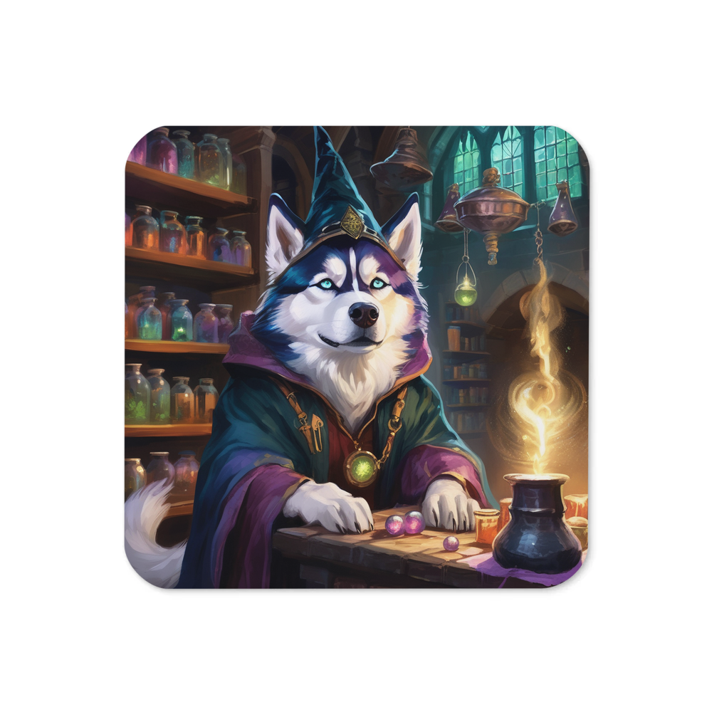 PugMug Custom Siberian Husky Coaster