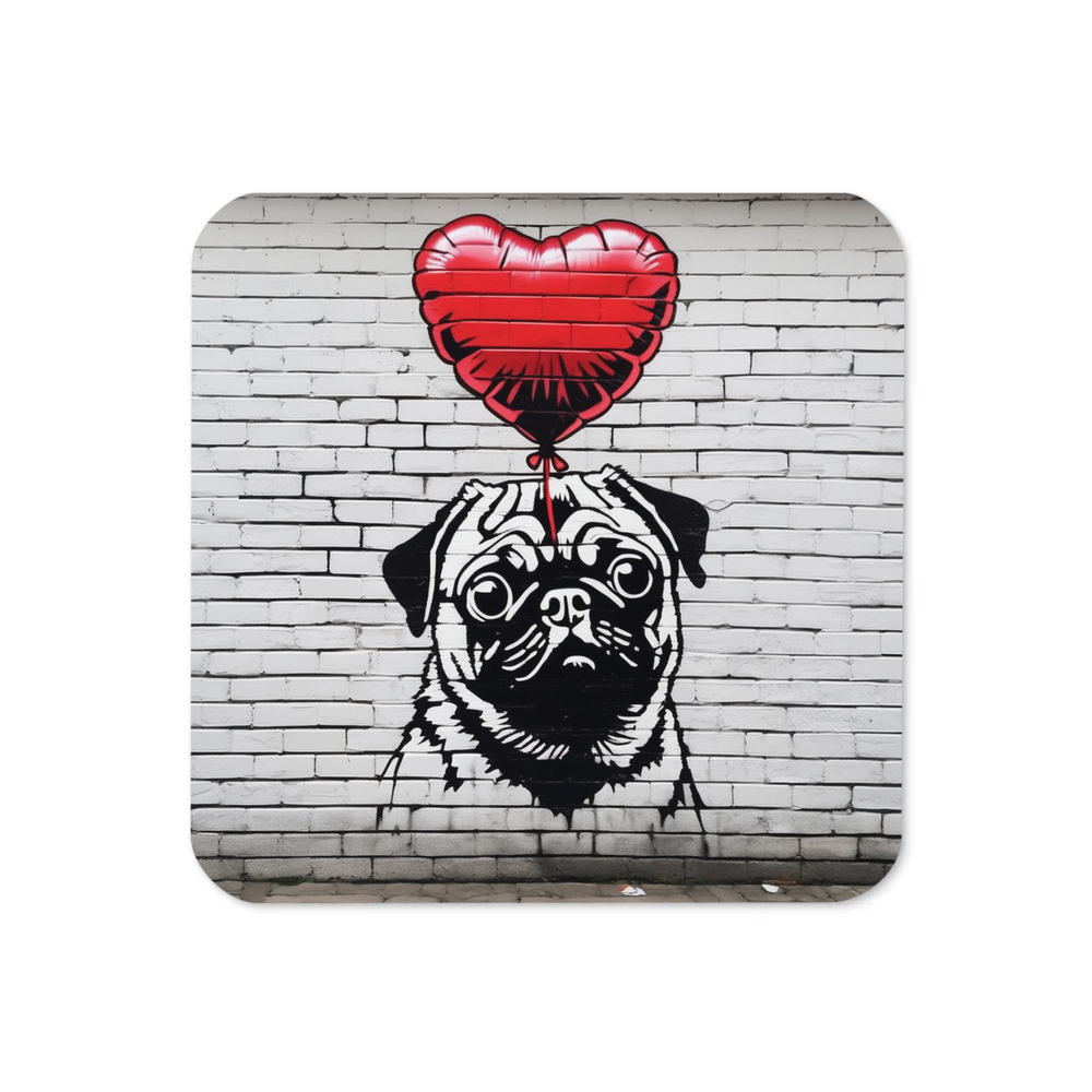 PugMug Custom Pug Coaster