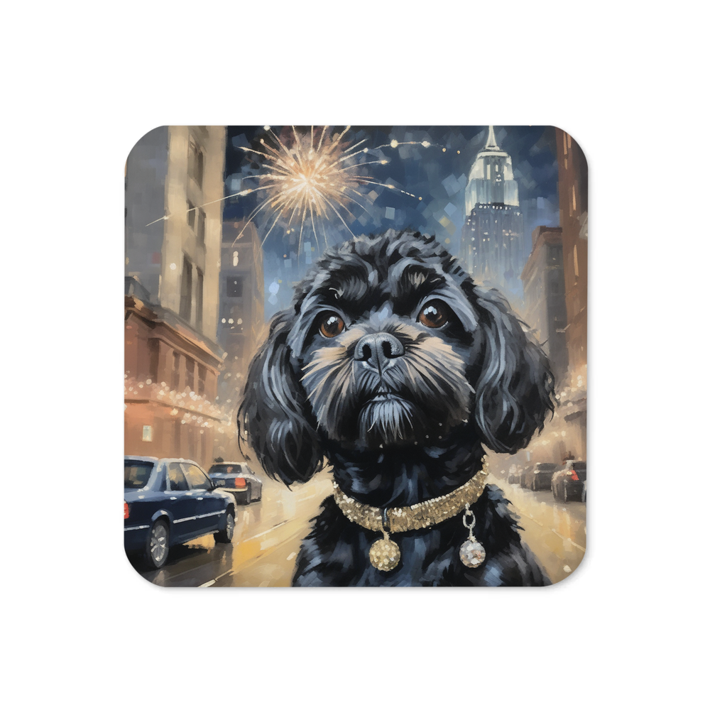 PugMug Custom Lily Coaster