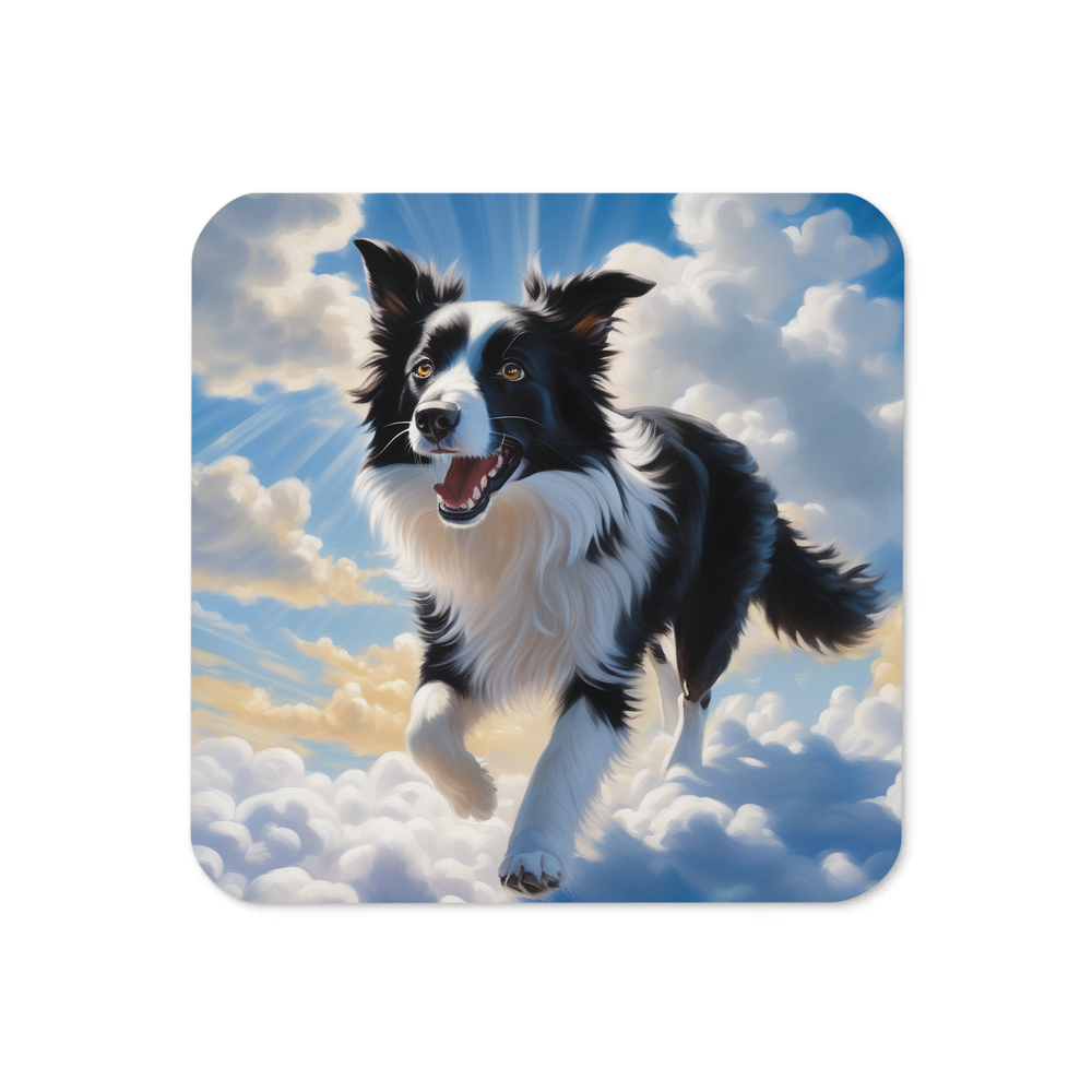 PugMug Custom Border Collie Coaster