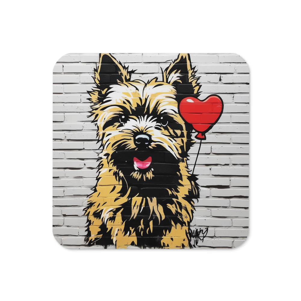 PugMug Custom Cairn Terrier Coaster