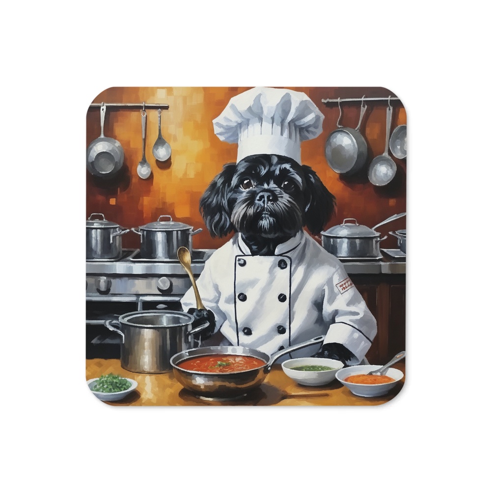 PugMug Custom Lily Coaster