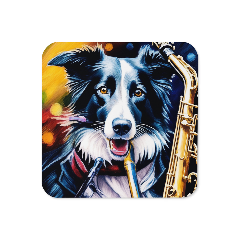 PugMug Custom Border Collie Coaster