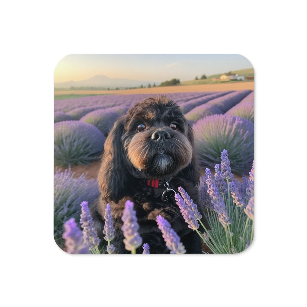 PugMug Custom Lily Coaster