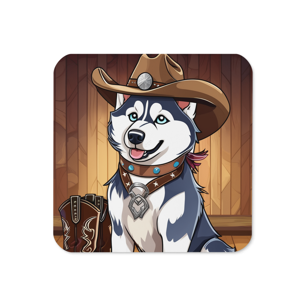 PugMug Custom Siberian Husky Coaster