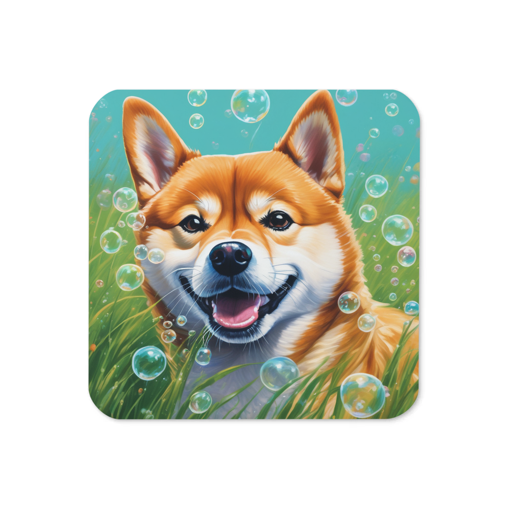 PugMug Custom Shiba Inu Coaster