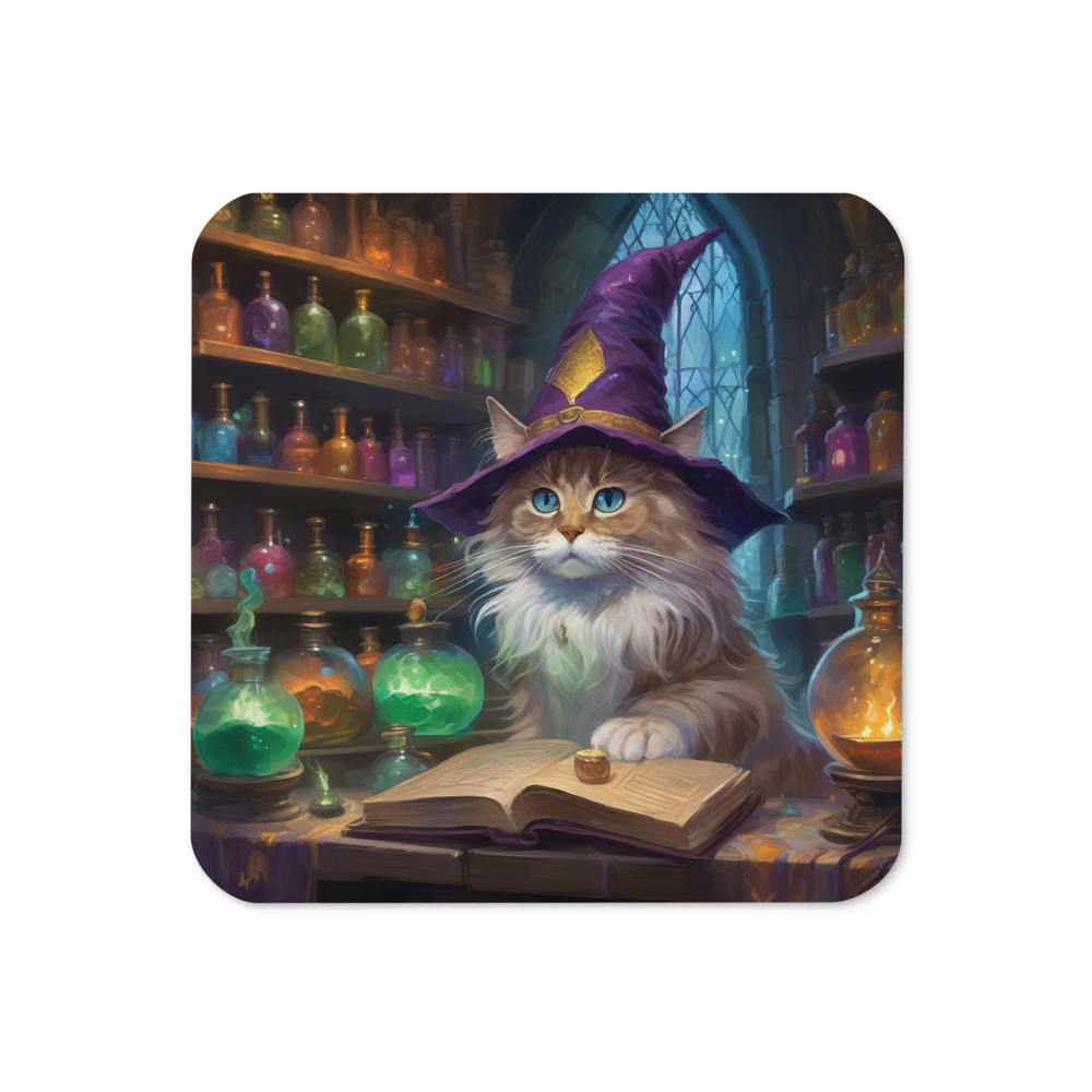 PugMug Custom Tabby Ragdoll Cat Coaster