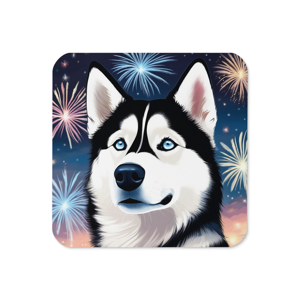 PugMug Custom Siberian Husky Coaster