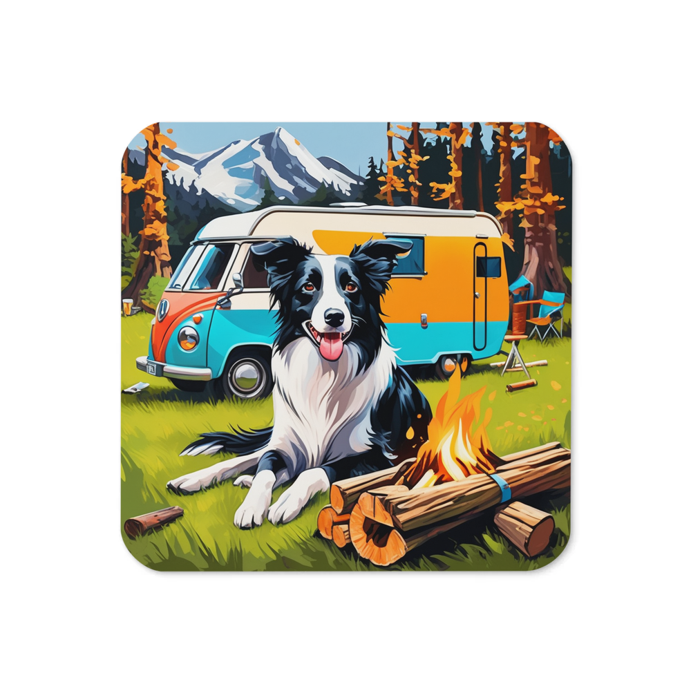 PugMug Custom Border Collie Coaster