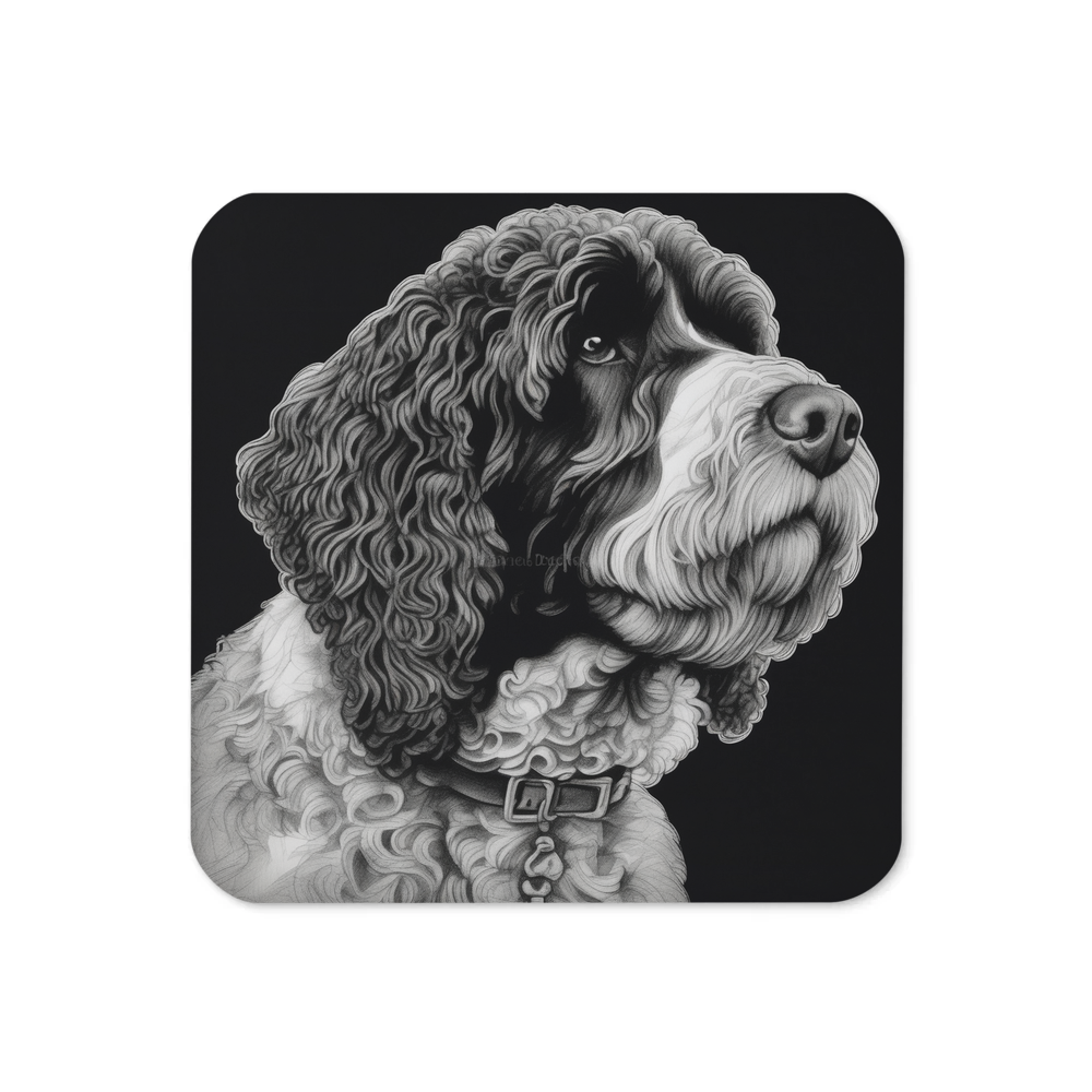 PugMug Custom Portuguese Water Dog Coaster