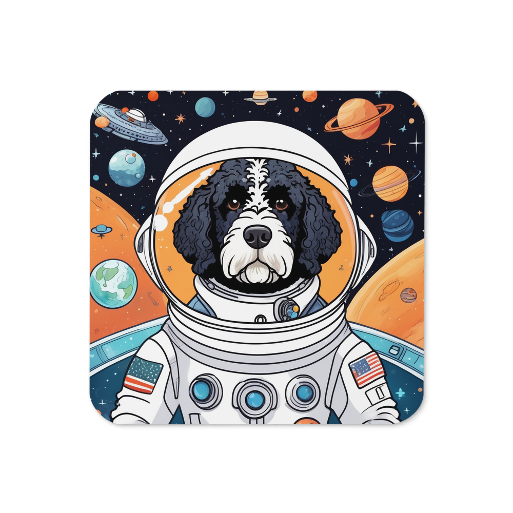 PugMug Custom Portuguese Water Dog Coaster