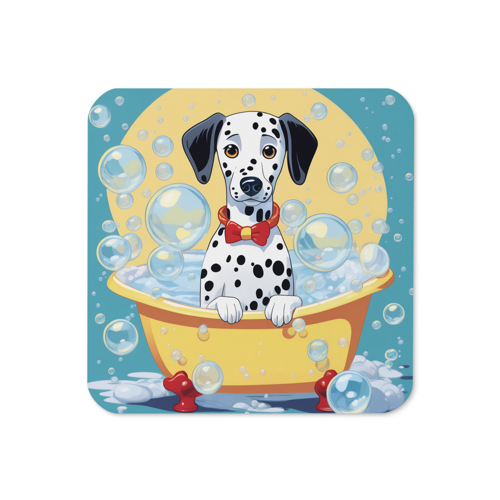 PugMug Custom Dalmatian Coaster