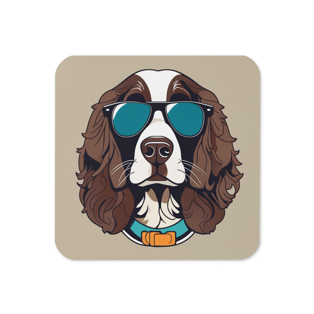 PugMug Custom English Springer Spaniel Coaster
