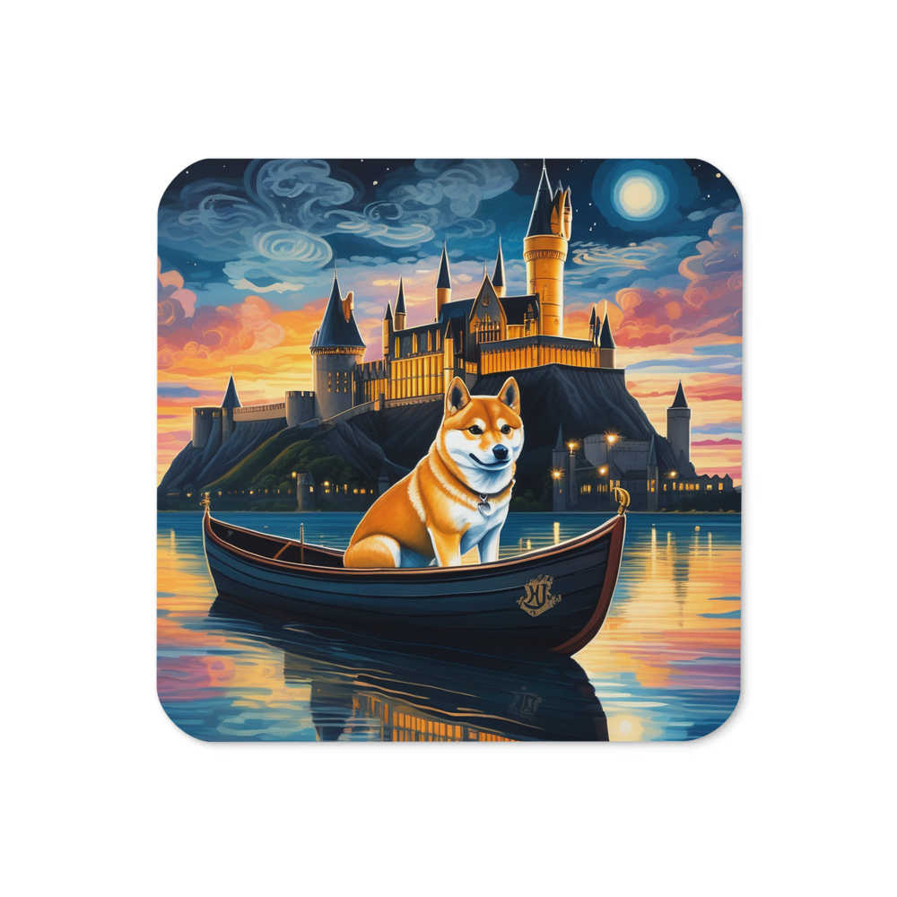 PugMug Custom Shiba Inu Coaster