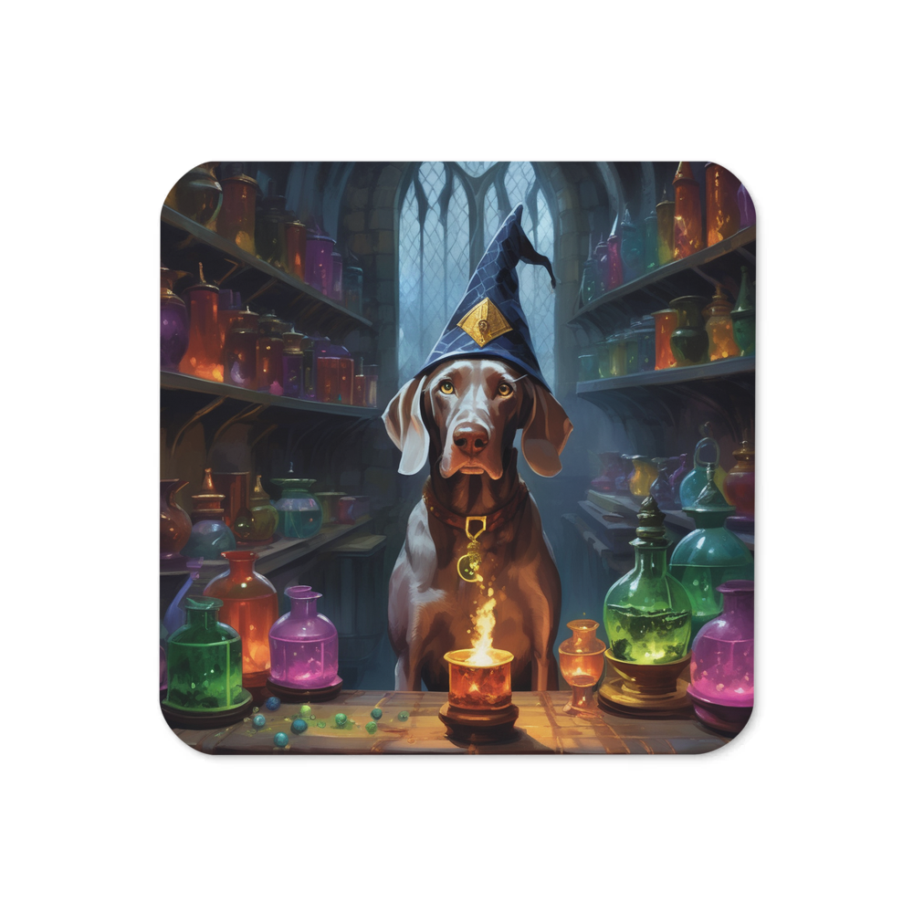 PugMug Custom Weimaraner Coaster