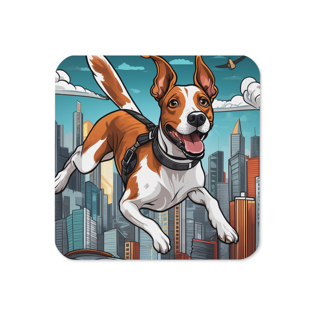 PugMug Custom Brittany Dog Coaster
