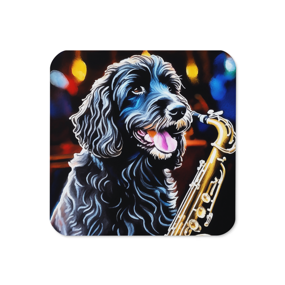 PugMug Custom Portuguese Water Dog Coaster