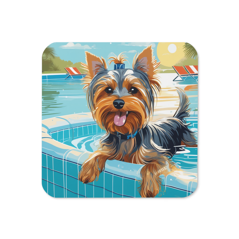 PugMug Custom Yorkshire Terrier Coaster