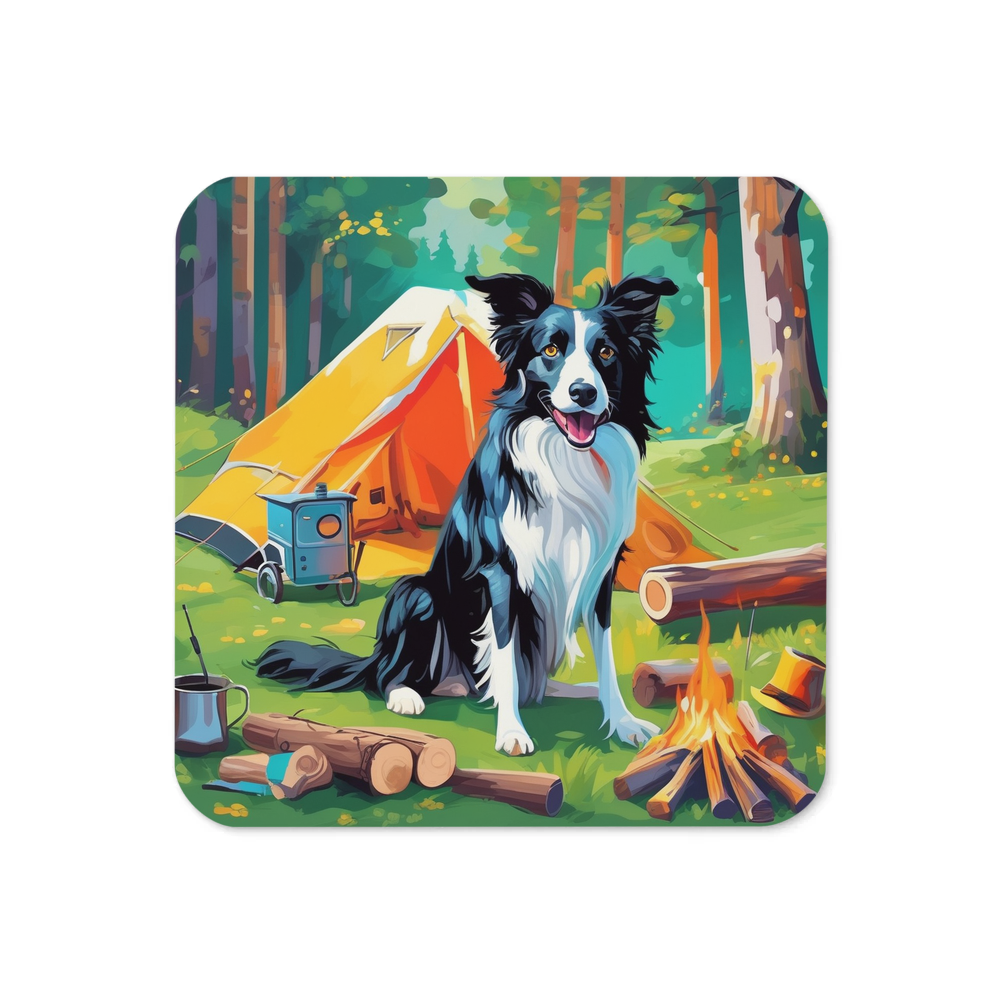 PugMug Custom Border Collie Coaster
