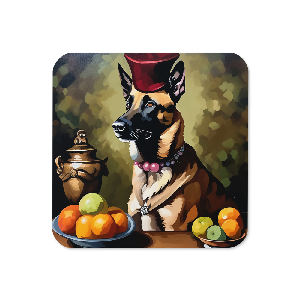 PugMug Custom Belgian Malinois Coaster