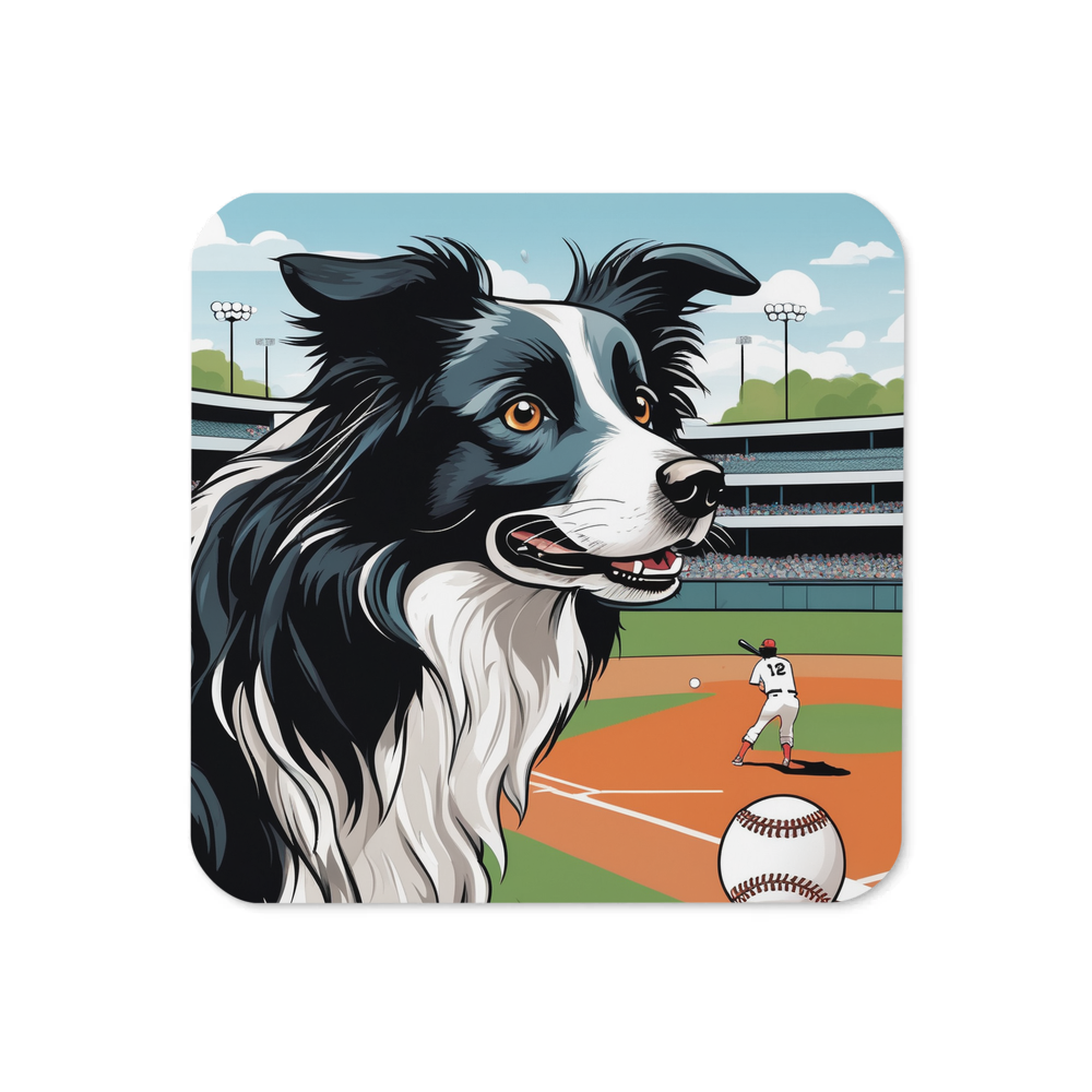 PugMug Custom Border Collie Coaster