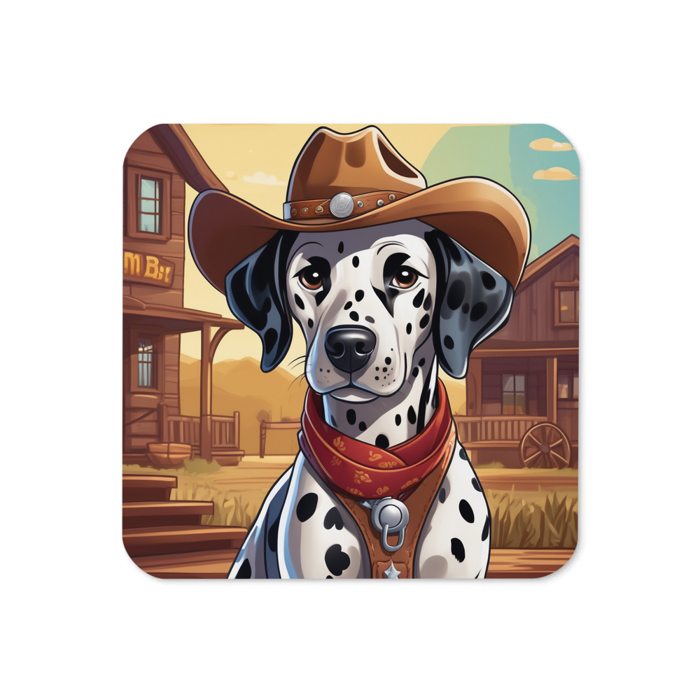 PugMug Custom Dalmatian Coaster