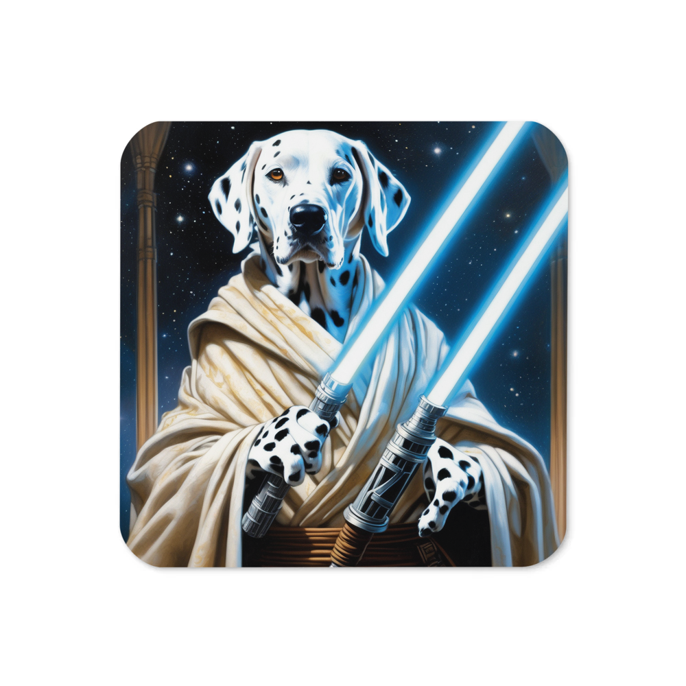 PugMug Custom Dalmatian Coaster