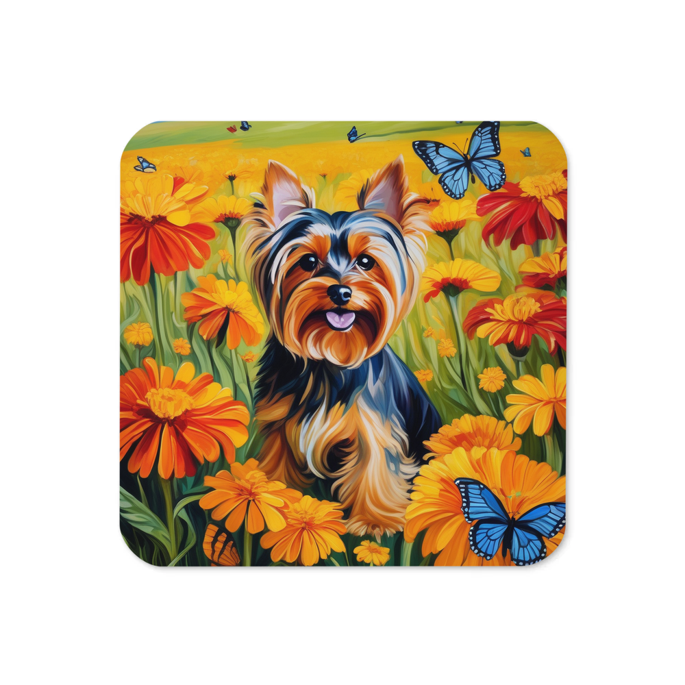 PugMug Custom Yorkshire Terrier Coaster