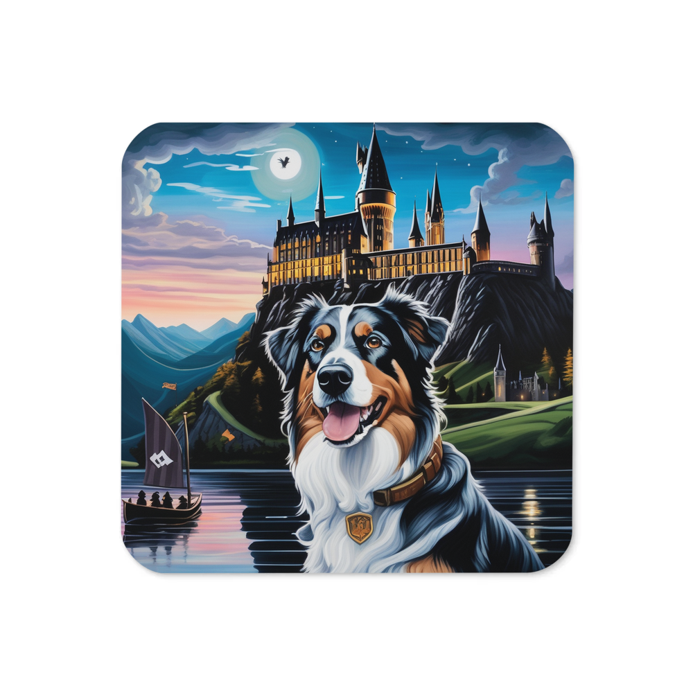 PugMug Custom Miniature American Shepherd Coaster