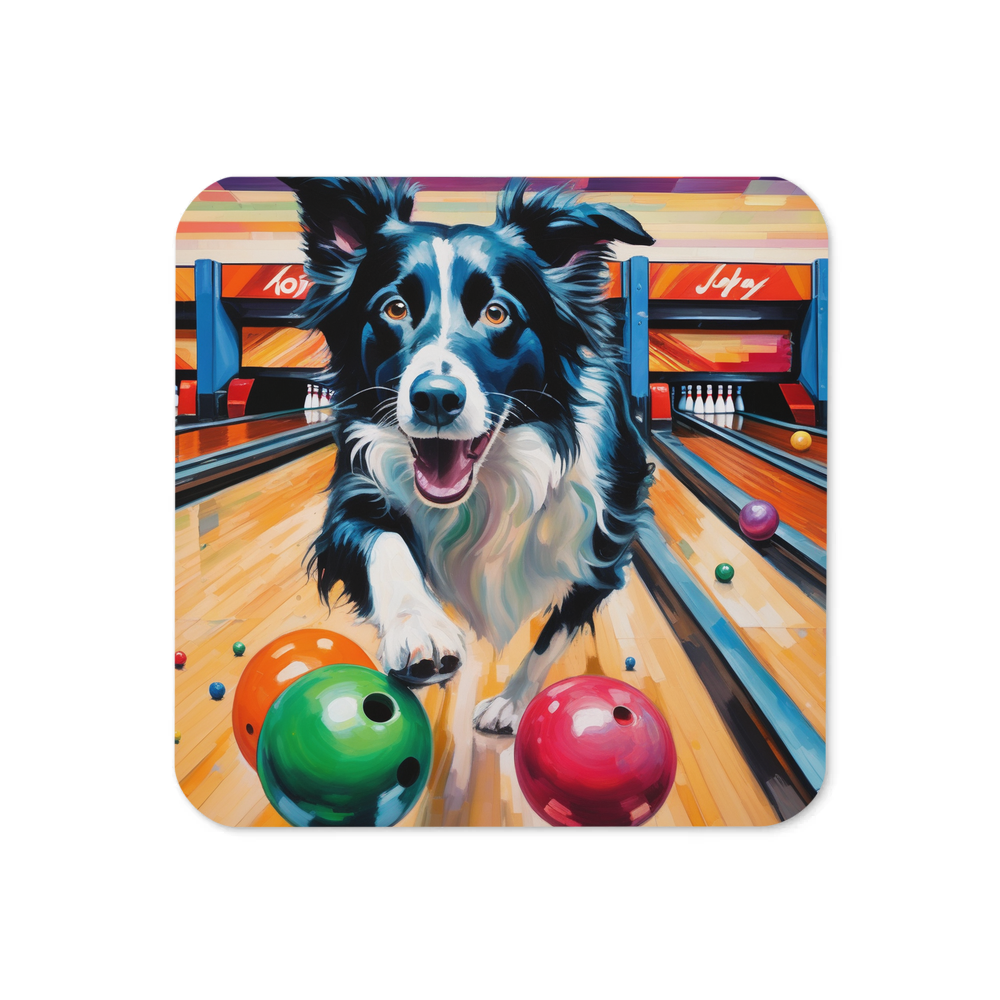 PugMug Custom Border Collie Coaster