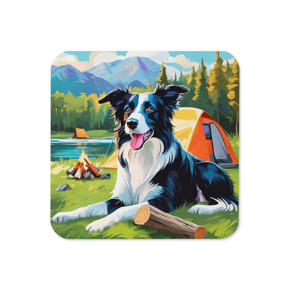 PugMug Custom Border Collie Coaster