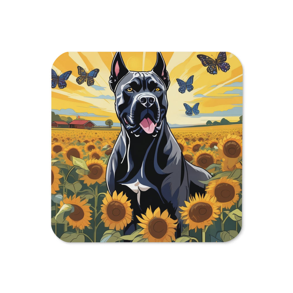 PugMug Custom Cane Corso Coaster