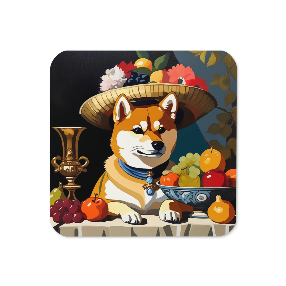 PugMug Custom Shiba Inu Coaster