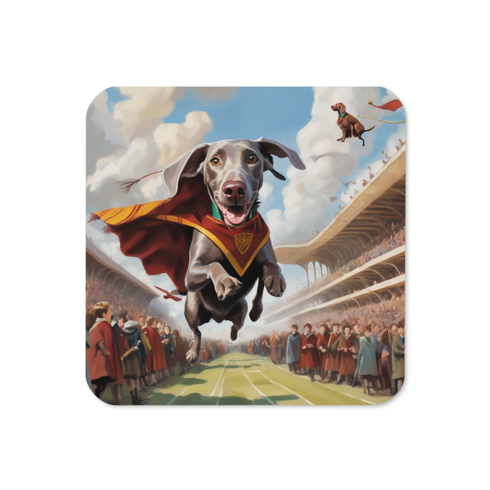 PugMug Custom Weimaraner Coaster