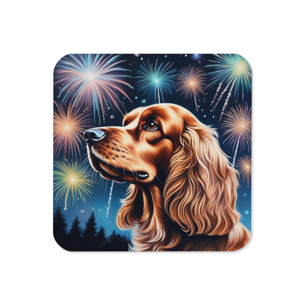 PugMug Custom Cocker Spaniel Coaster