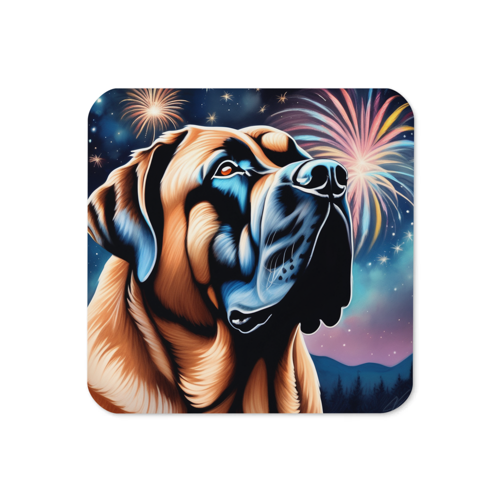 PugMug Custom Mastiff Coaster