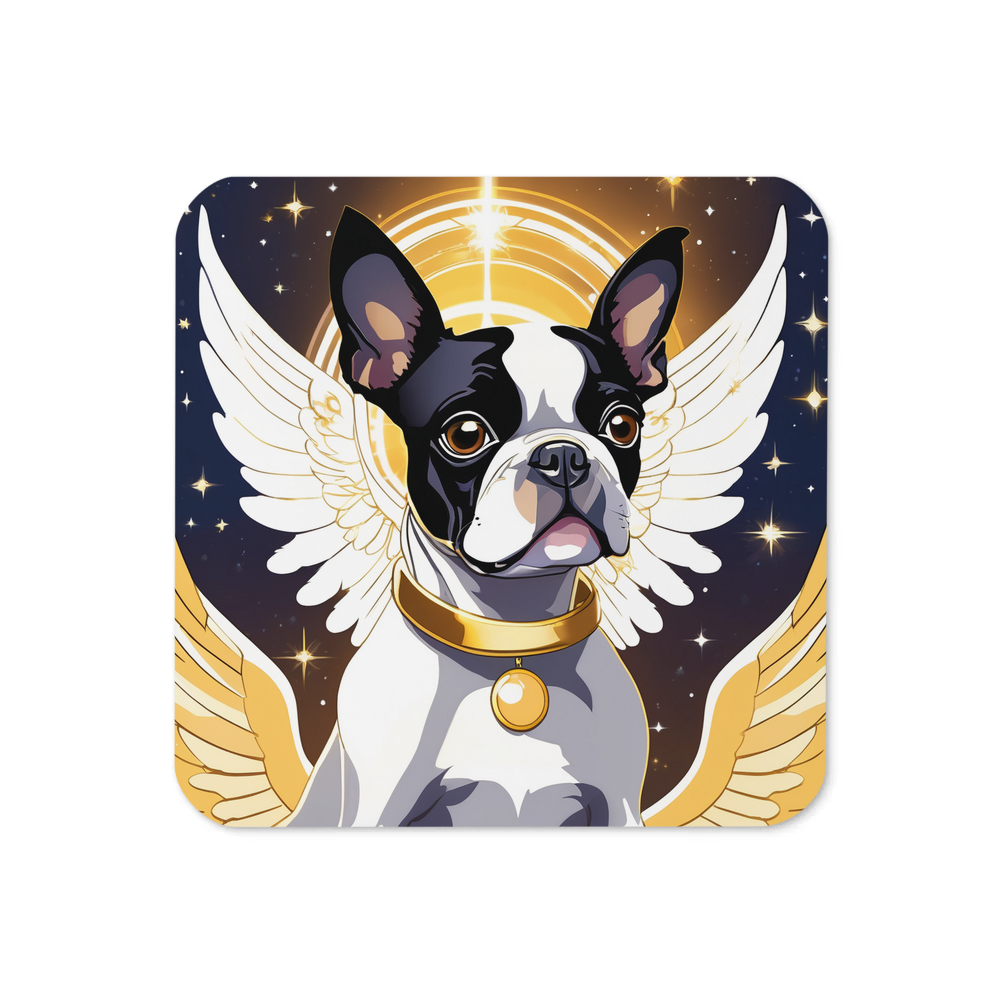 PugMug Custom Boston Terrier Coaster