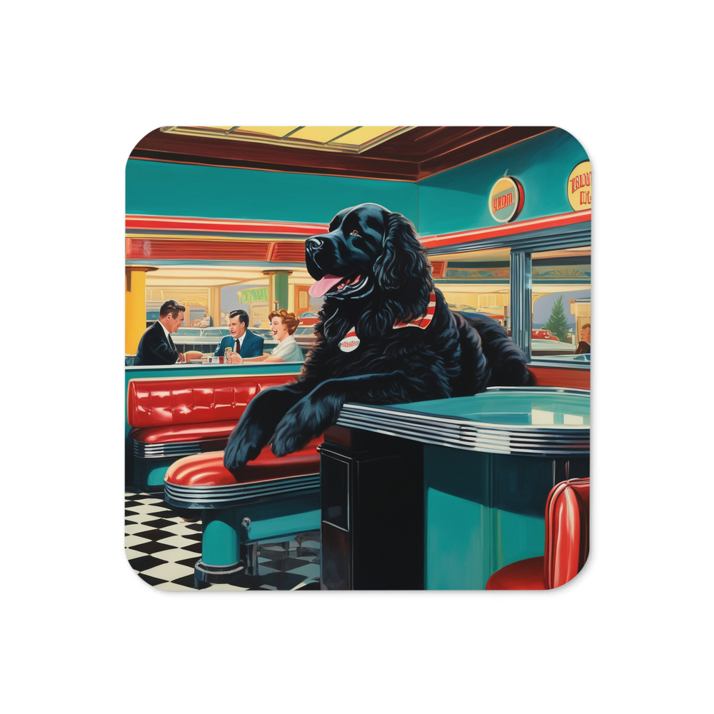 PugMug Custom Newfoundland Coaster