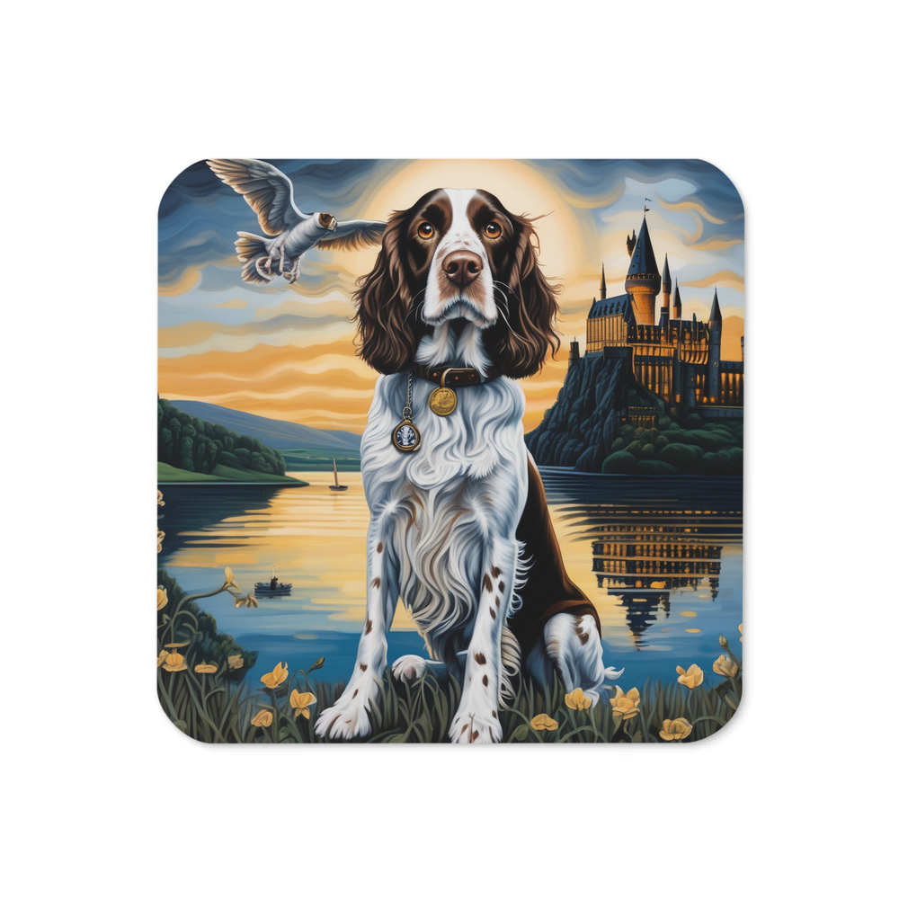 PugMug Custom English Springer Spaniel Coaster