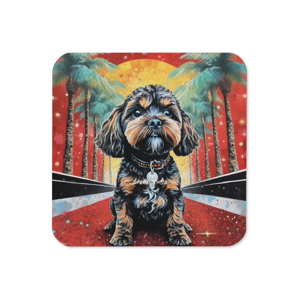 PugMug Custom Lily Coaster
