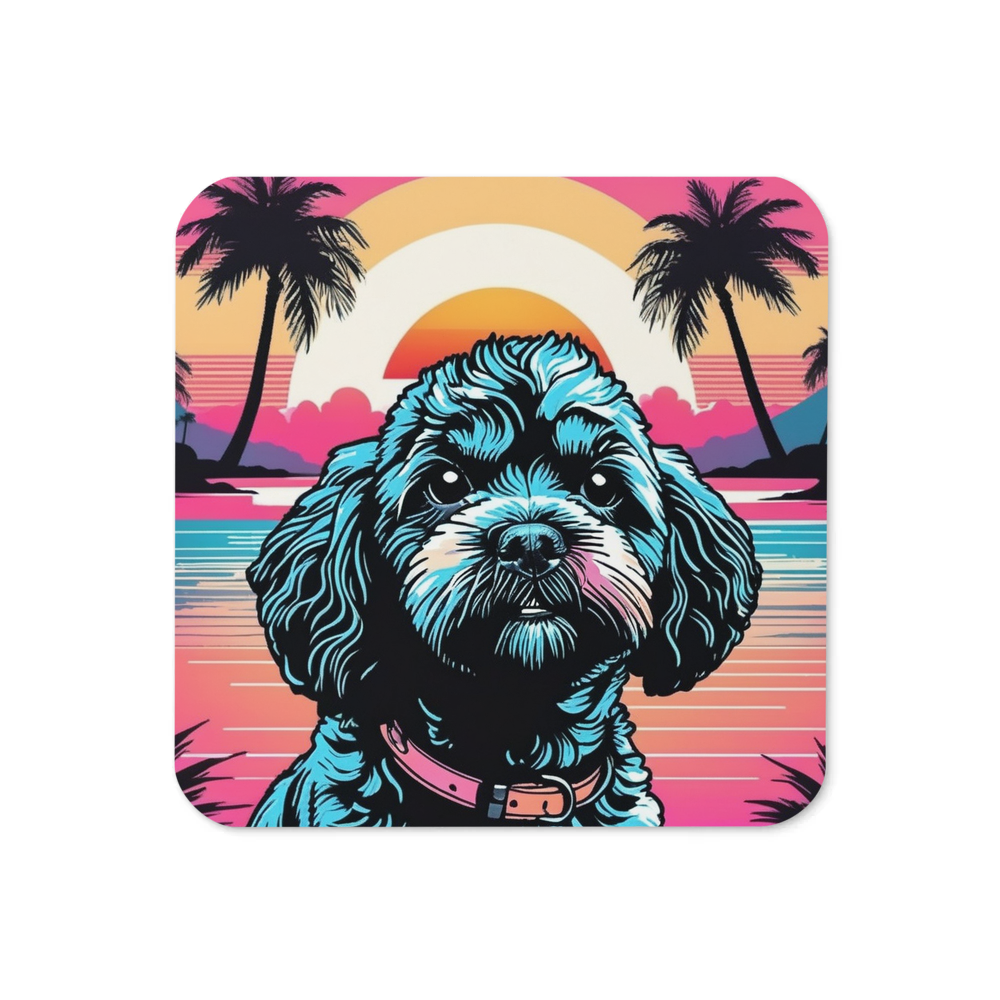 PugMug Custom Lily Coaster