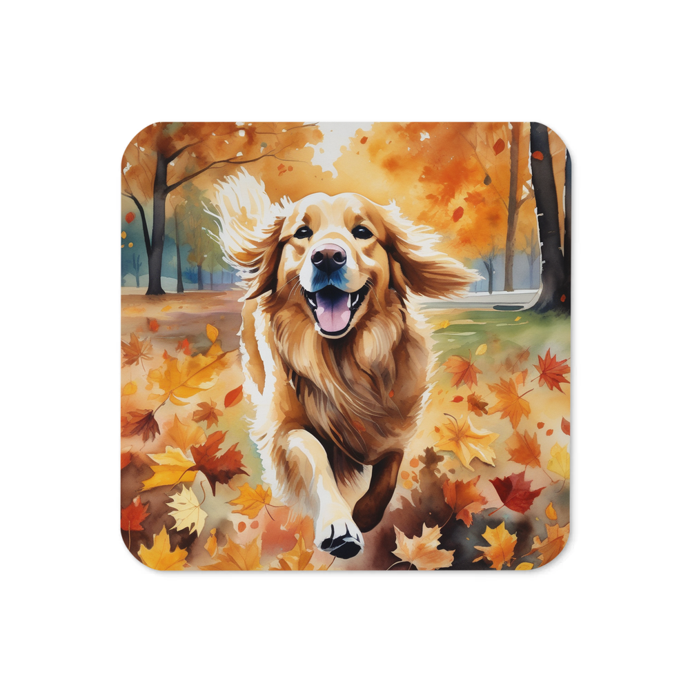 PugMug Custom Golden Retriever Coaster