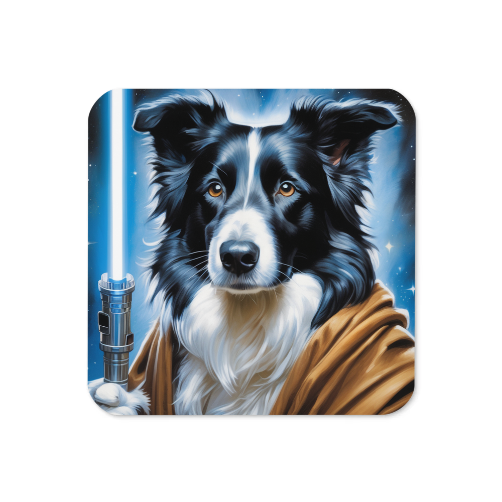 PugMug Custom Border Collie Coaster