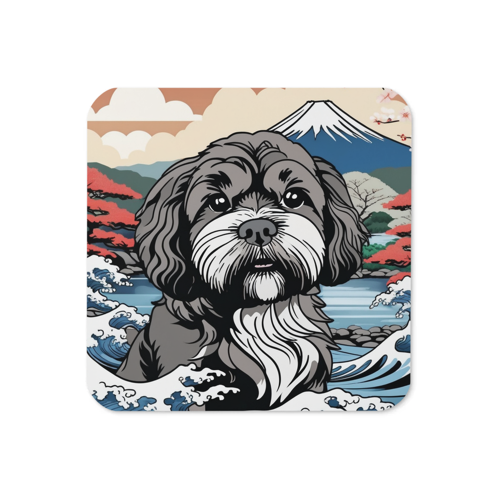 PugMug Custom Lily Coaster