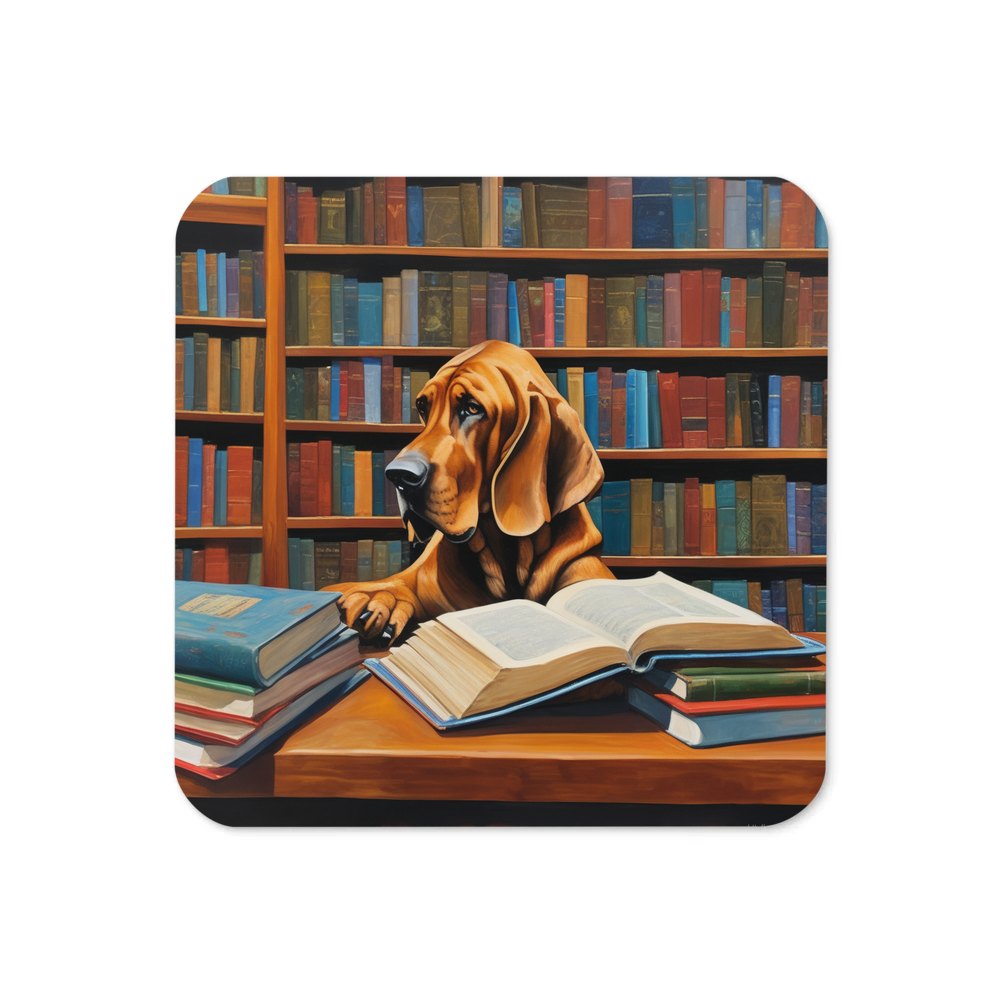PugMug Custom Bloodhound Coaster