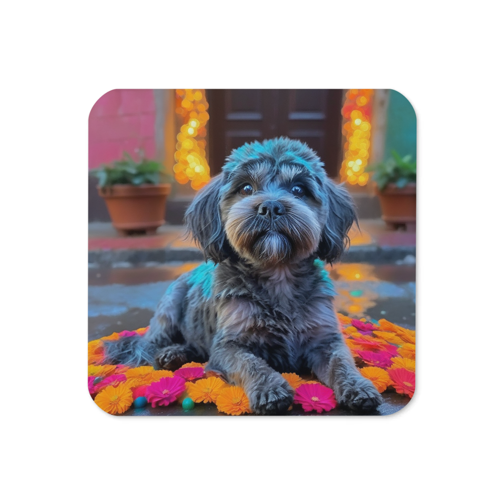 PugMug Custom Lily Coaster